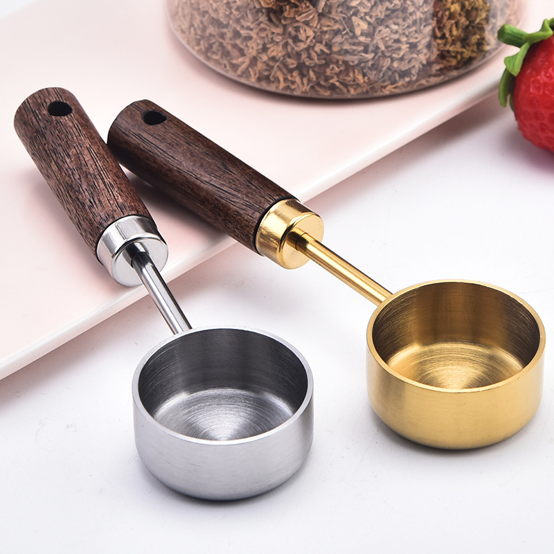 Sugar Scrub Coffee - Sendok ukur baja tahan karat 15ml,