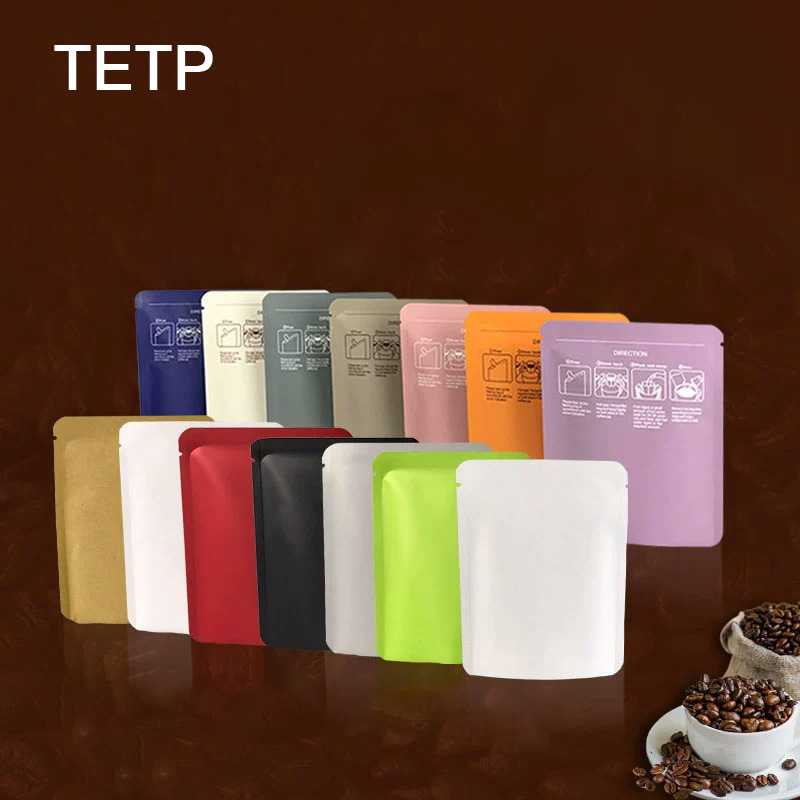 Sugar Scrub Coffee - TETP 100 buah kantung kopi portabel,