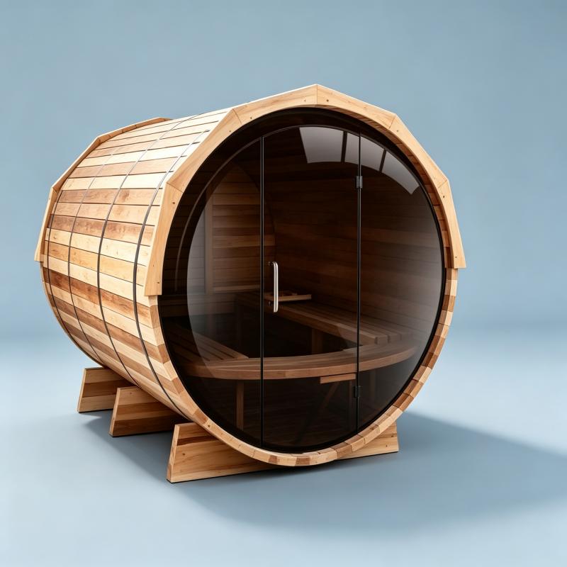 Spa Wellness Hotel - Ruang Sauna Premium Ukuran Khusus Kayu