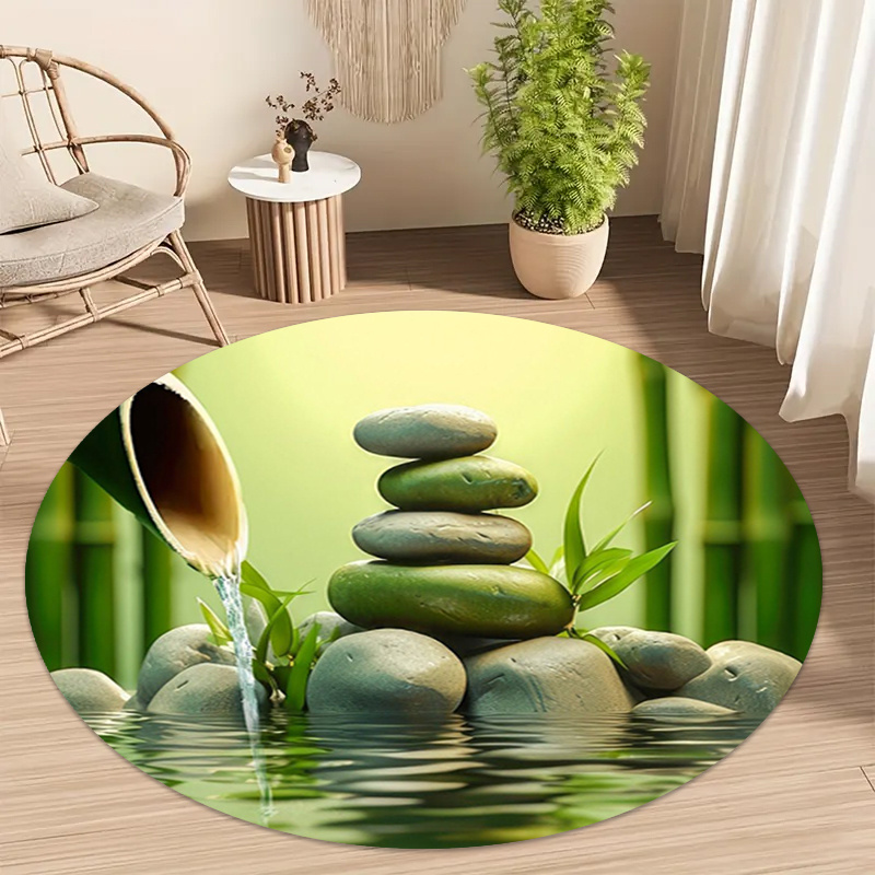 Karpet Bulat Zen Bamboo Stone  - Spa Wellness Hotel ulasan dan harga