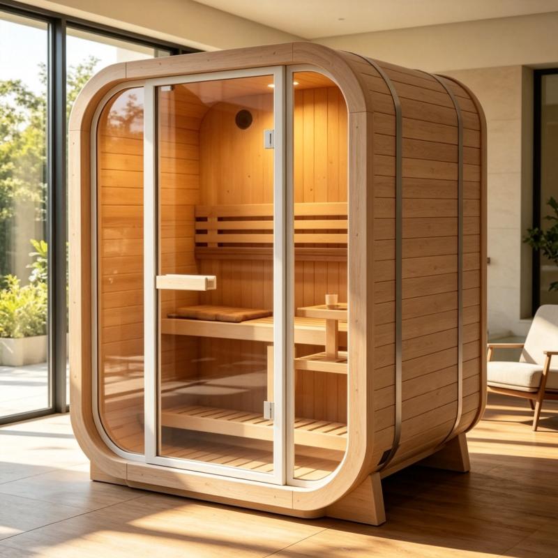 Ruang Sauna Besar yang Dibuat  - Spa Wellness Hotel ulasan dan harga