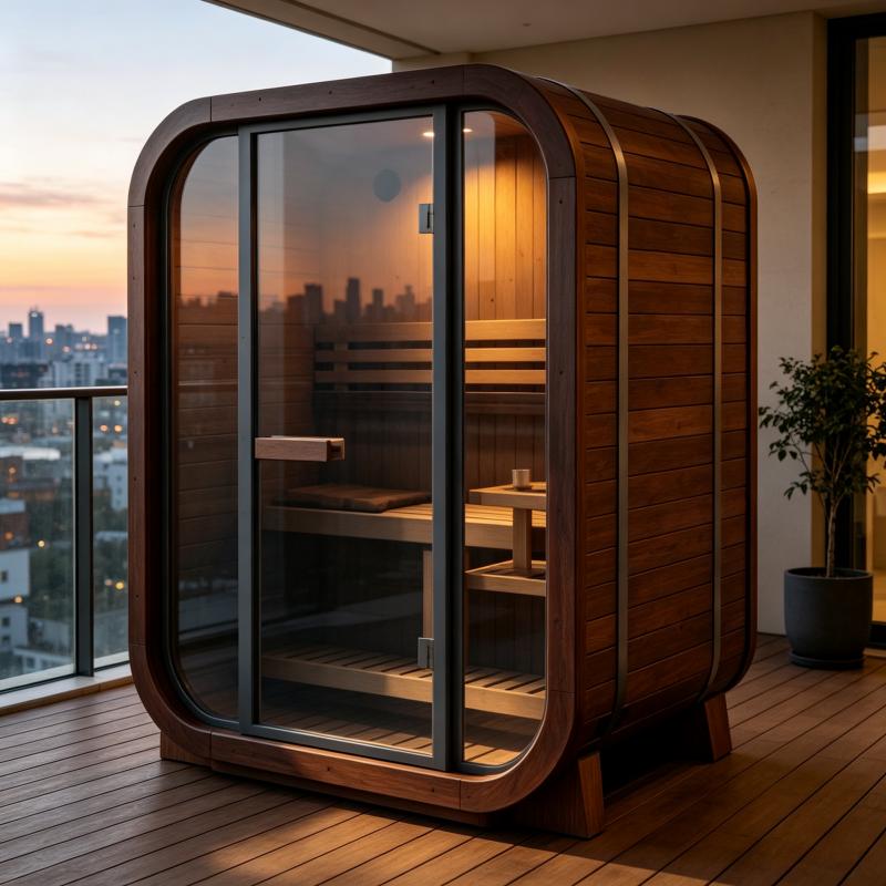 Ruang Sauna Besar yang Dibuat  - Spa Wellness Hotel ulasan dan harga