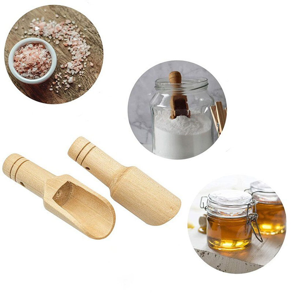10pcs sendok Mini kecil kayu,  - Sugar Scrub Coffee ulasan dan harga