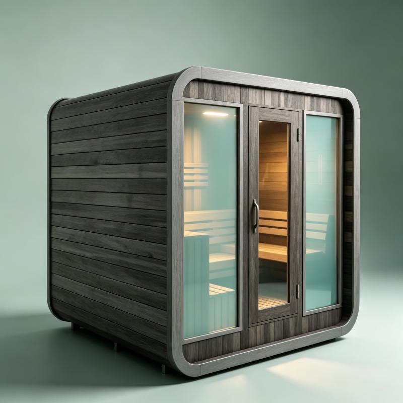 Ruang Sauna Mewah yang Dibuat  - Spa Wellness Hotel ulasan dan harga