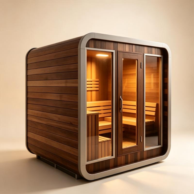 Ruang Sauna Mewah yang Dibuat  - Spa Wellness Hotel ulasan dan harga