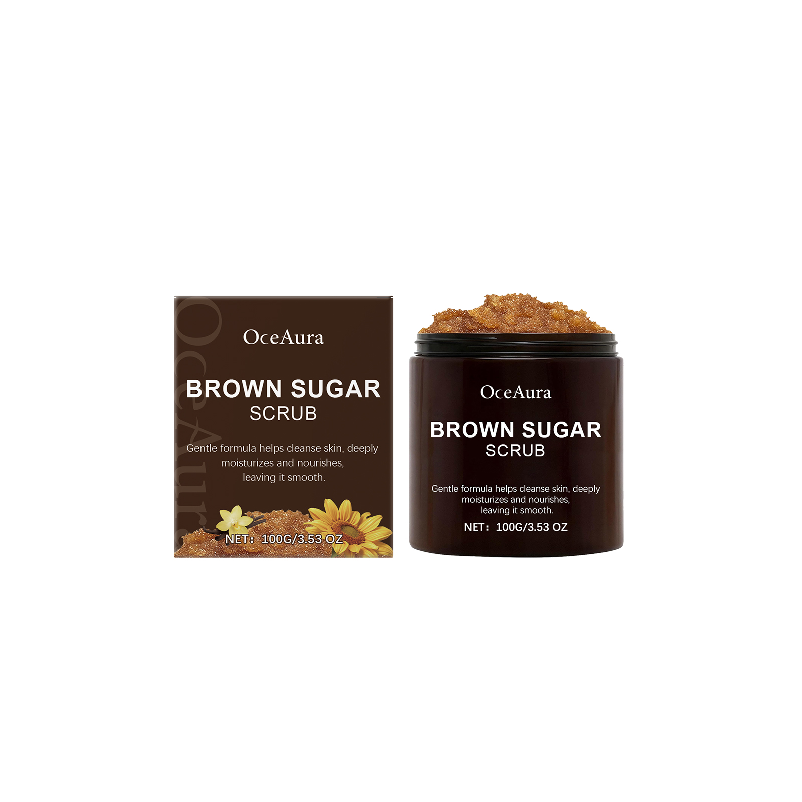 Scrub Badan Gula Merah Pembers - Sugar Scrub Coffee ulasan dan harga